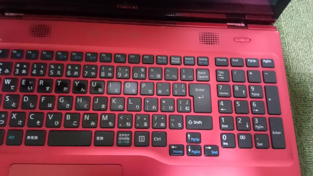 富士通 AH77/Mタッチ操作可office2024付Blu-ray内蔵SSD