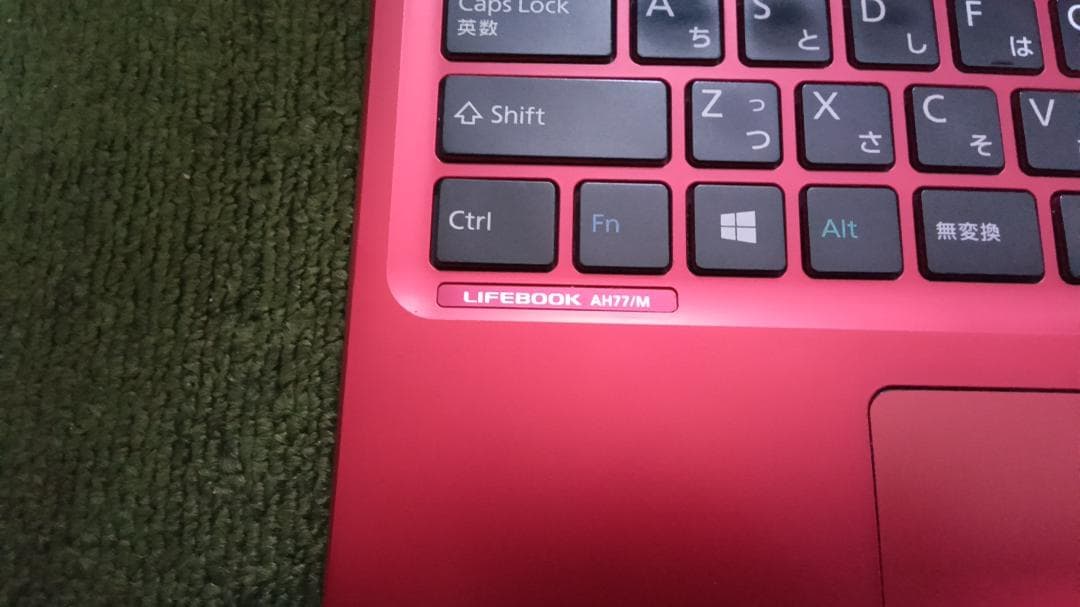 富士通 AH77/Mタッチ操作可office2024付Blu-ray内蔵SSD