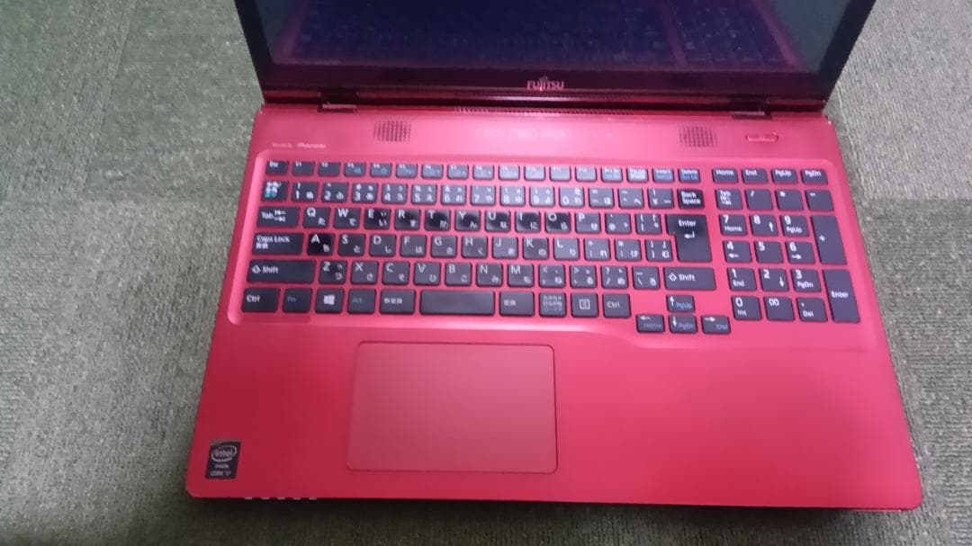 富士通 AH77/Mタッチ操作可office2024付Blu-ray内蔵SSD