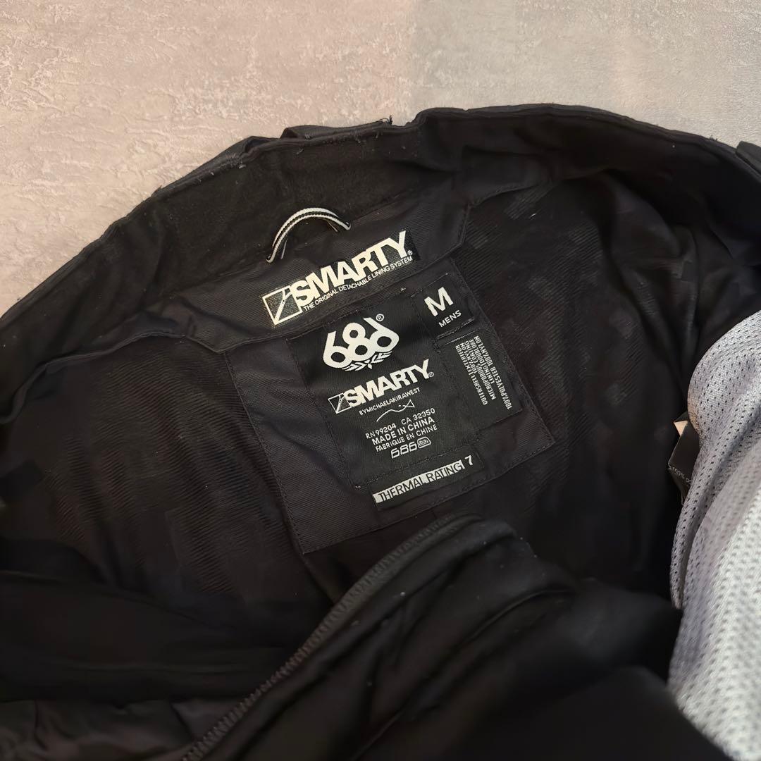 ア*ト様 686 スノーボードウェア シックスエイトシックス 上下セット Mサイ