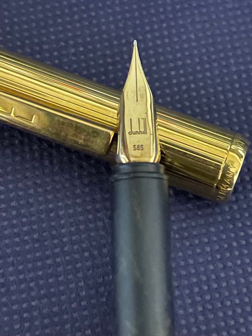 DUNHILL GERMANY 万年筆ペン 14K 585