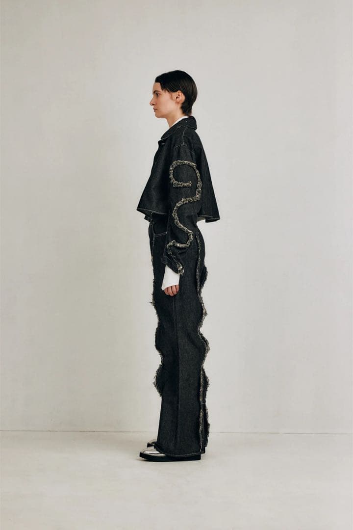 【25AW】定価4.4万円　HOUGA ホウガ　パンツ