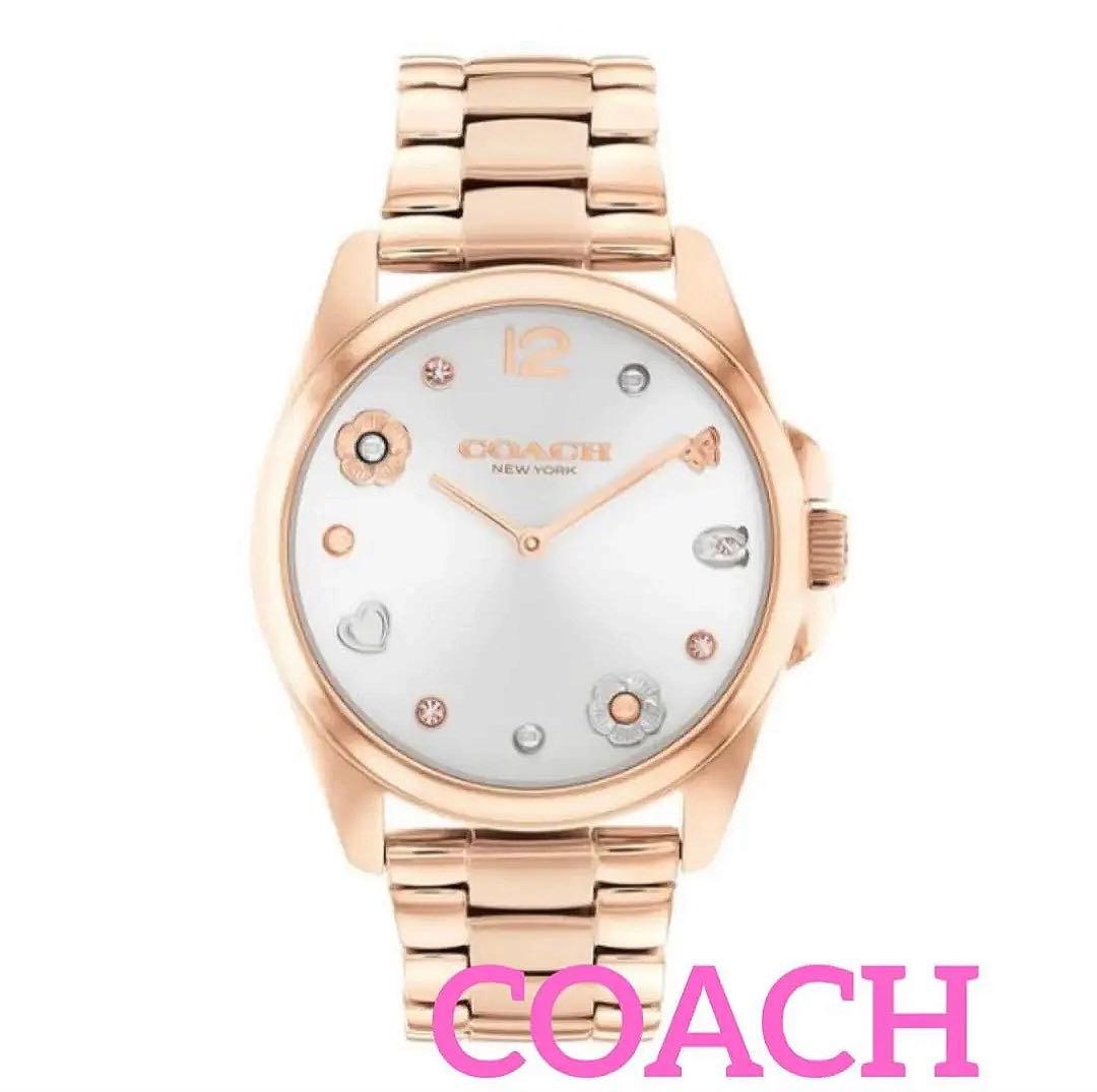 Coach 腕時計 GREYSON 14504023 レディース ローズゴールド