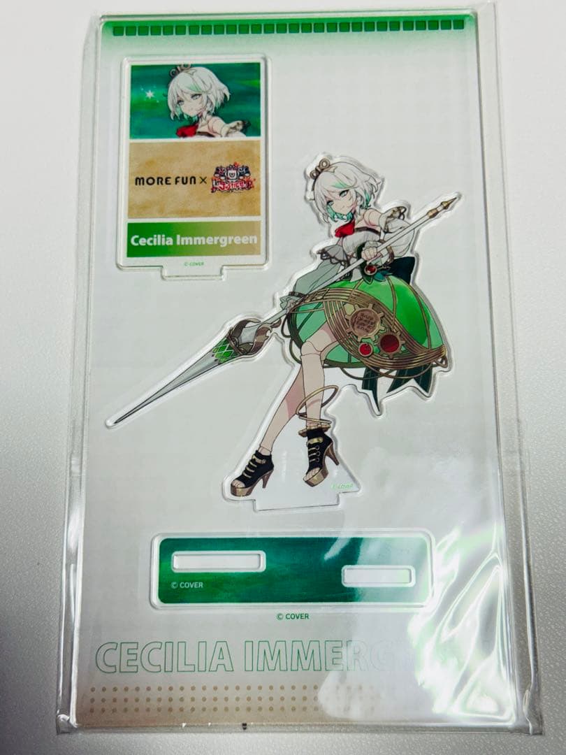 セシリア・イマーグリーン ホロライブ 台湾 萌番 コラボカフェ　アクリルスタンド