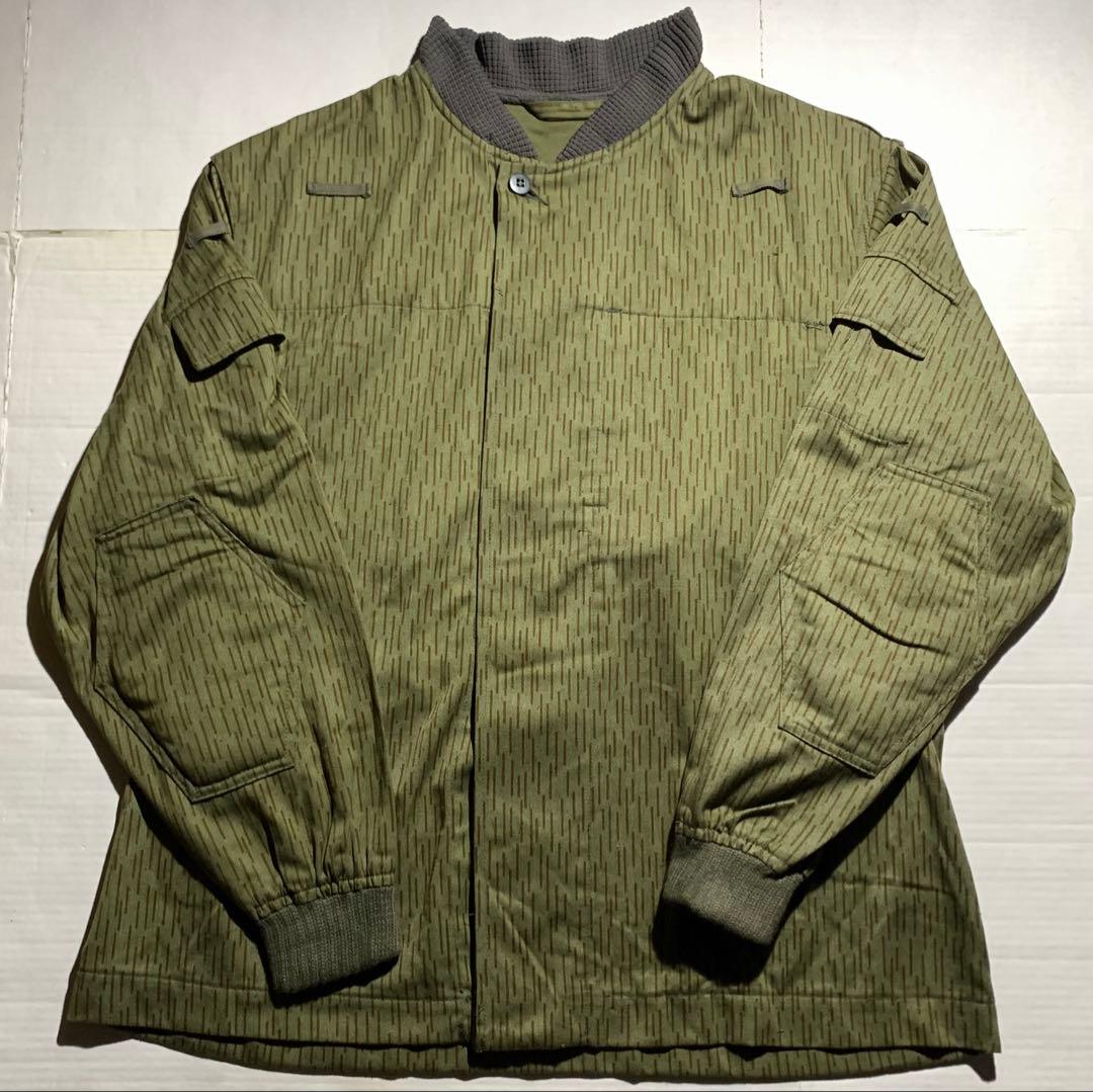 80S ヴィンテージ 東ドイツ 空挺部隊 ジャケット レインドロップ レインカモ