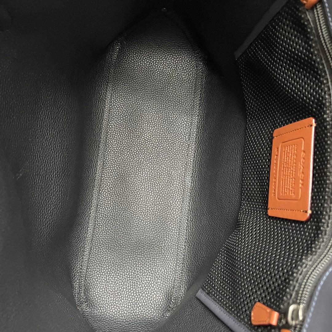 未使用品✨️ COACH ゴッサム　トートバッグ　ビジネス　レザー　ダークブルー