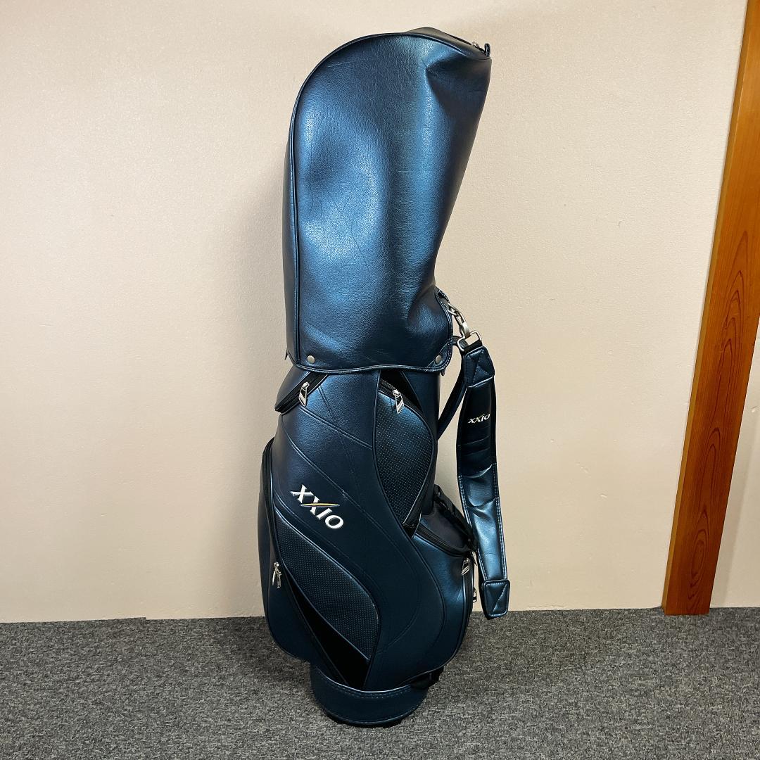 【良品】XXIO キャディバッグ ネイビー　4口