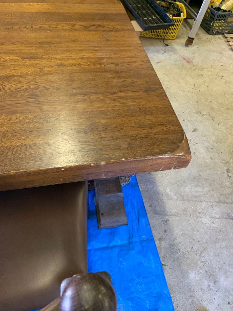 ⭐︎引取り限定⭐︎木製ダイニングテーブルセット 6脚付き