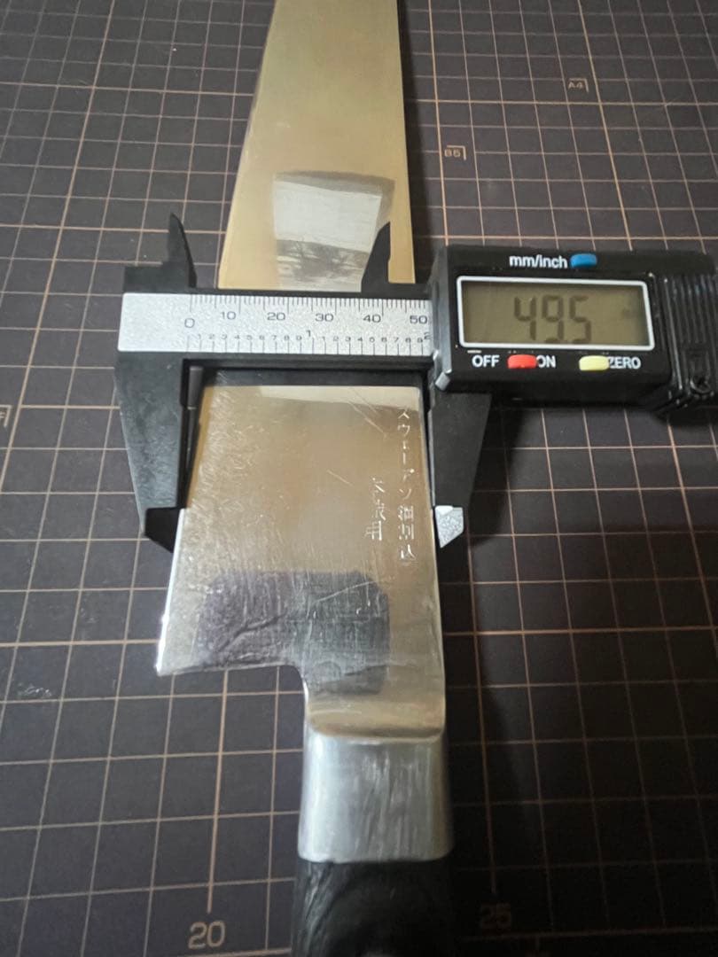 藤次郎 スウェーデン鋼 牛刀包丁 刃渡り約30cm 研ぎ済み 本職用 包丁