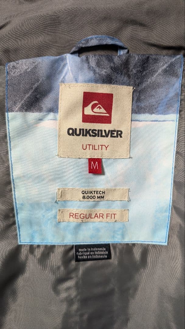 QUIKSILVER クイックシルバー スノーボード ウェア 上下セット