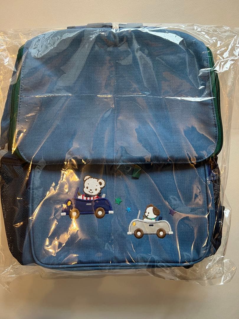 ファミリア　リュック　ブルーMサイズ