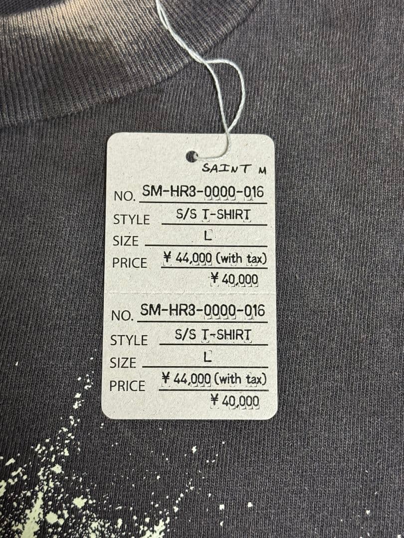 新品未使用 Lサイズ SAINT MICHAEL Tシャツ JESUS