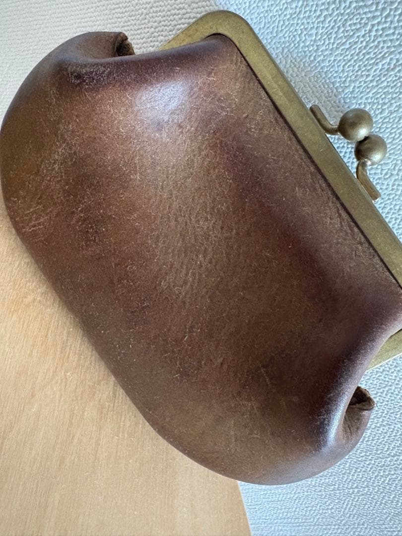 N25がま口財布 チェーン付き