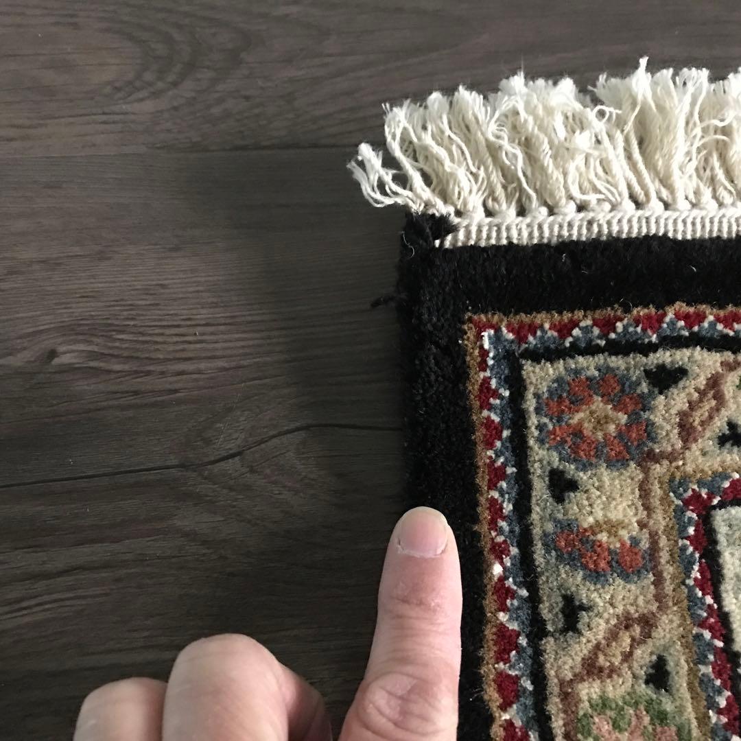 マヒ柄 希少品 ペルシャ絨毯柄 ラグ ラグマット 絨毯 153x222cm