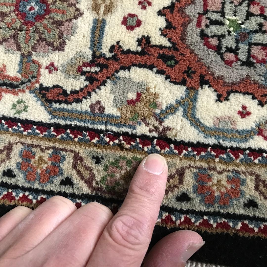 マヒ柄 希少品 ペルシャ絨毯柄 ラグ ラグマット 絨毯 153x222cm