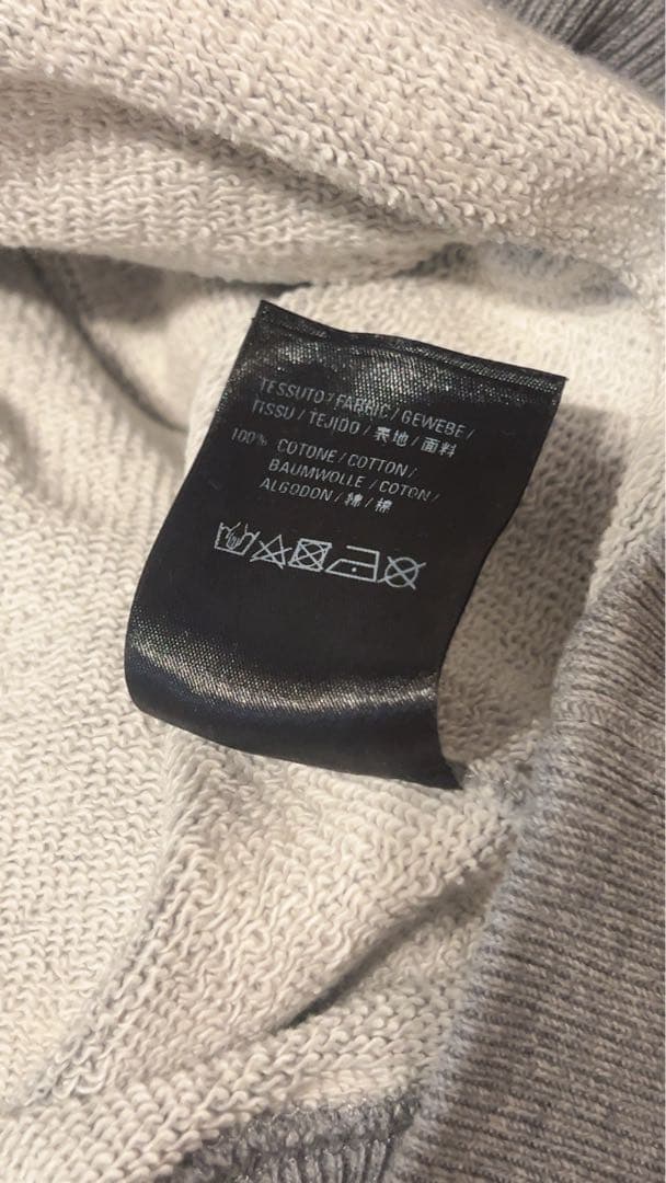 最終値下げ1/25(日)までの出品バレンシアガ!BBパーカーオーバーサイズS美品