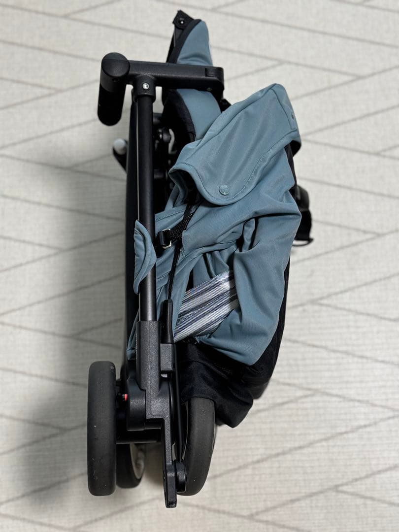 値下げ cybex リベル2024年モデル ストーミーブルーバンパー付き