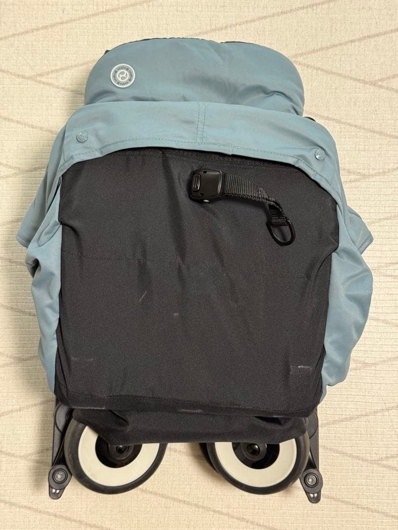 値下げ cybex リベル2024年モデル ストーミーブルーバンパー付き