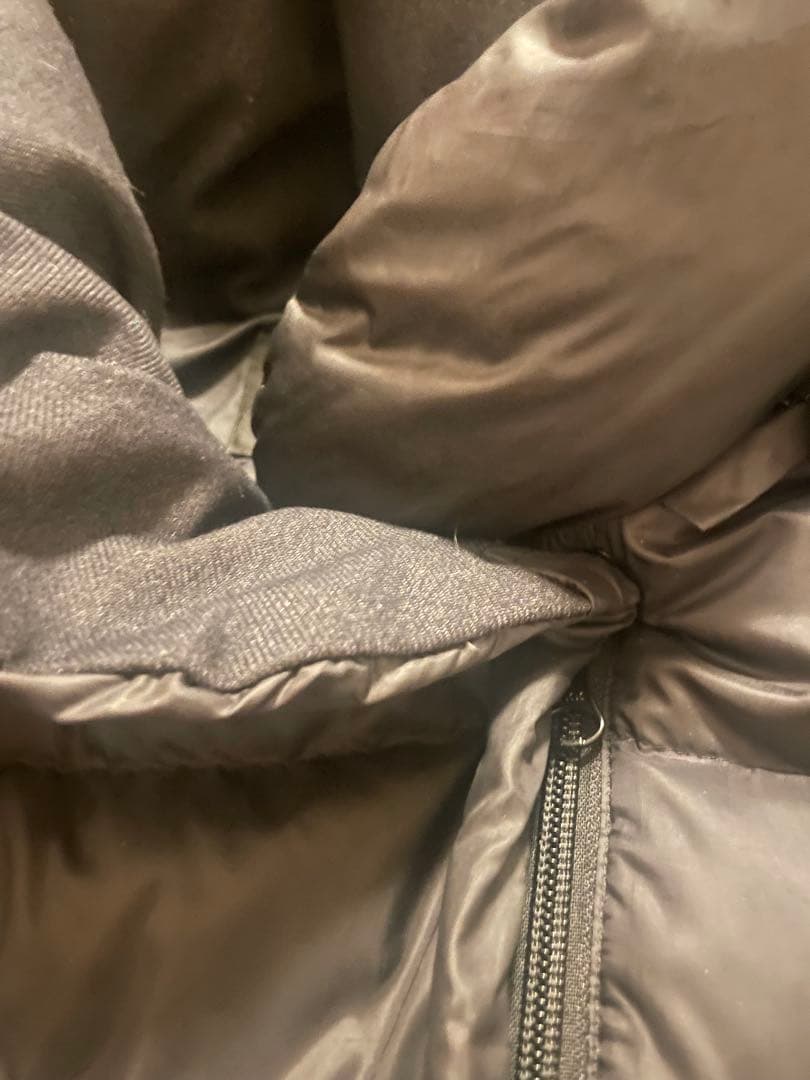 23区 3way ロング ダウンコート ファー ラクーン ブラック 40