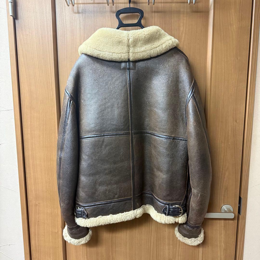 AVIREX レザー フライトジャケット B3 ボア付き