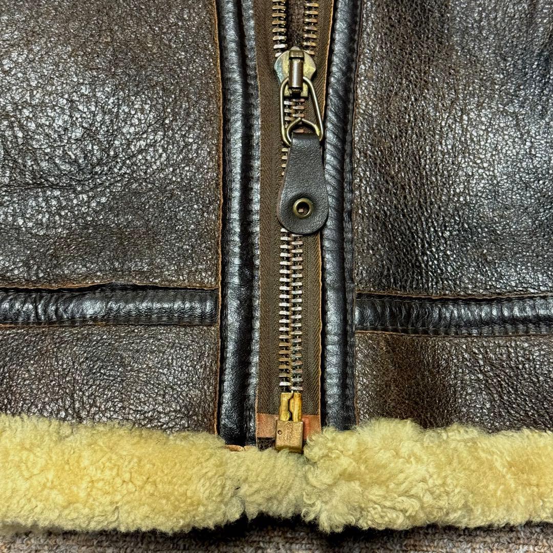 AVIREX レザー フライトジャケット B3 ボア付き