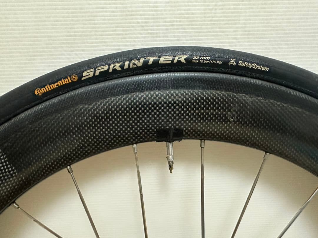 zipp 650c カーボンホイール　zr1 チューブラー