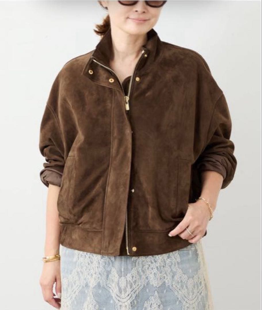 【新品・タグ付き】deuxieme classe croppedブルゾン