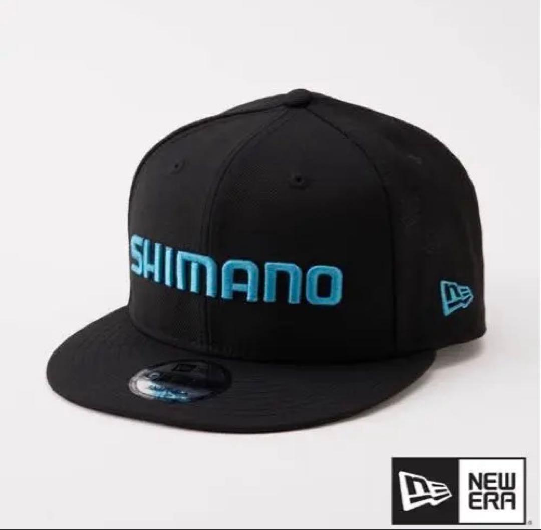 希少品入手困難‼︎ SHIMANO キャップ 黒/青 NEW ERA