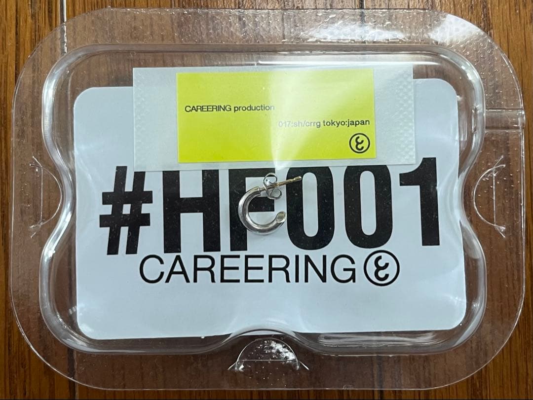 CAREERING×fragmentdesignHF001フープピアス藤原ヒロシ