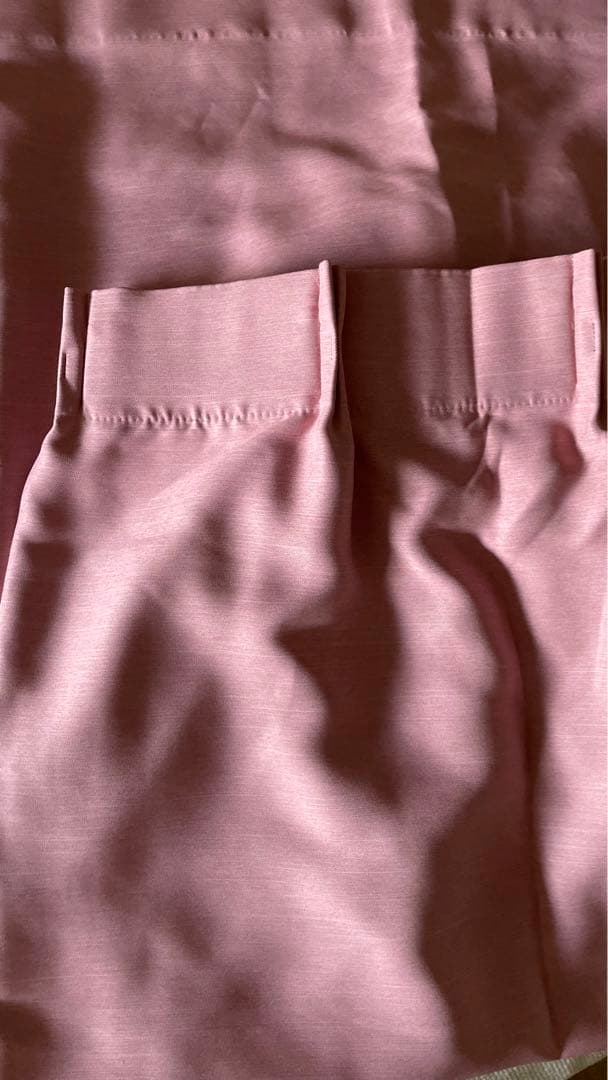 【美品】川島織物 遮光カーテン ピンク　川島織物セルコン