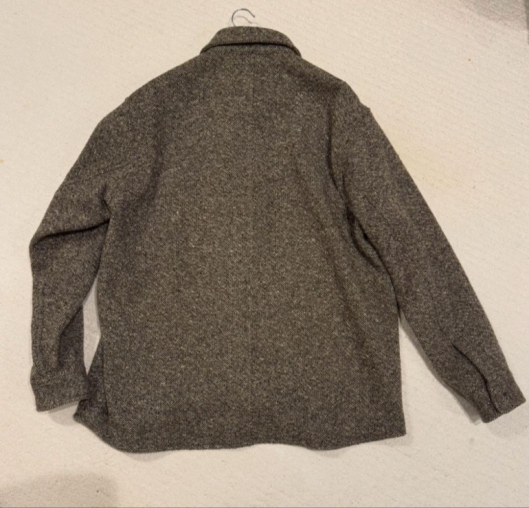 トップス AURALEE SPUN TWEED SHIRT BLOUSON 4