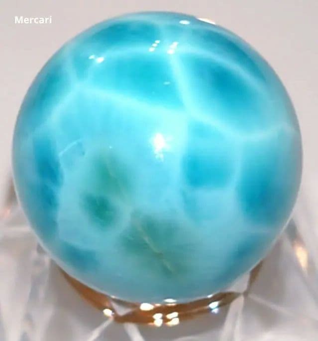 極上ラリマー　スフィア　28mm大玉