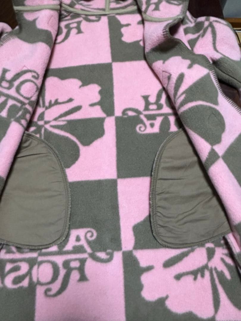 ALBA ROSA フラワーパターン ロングコート