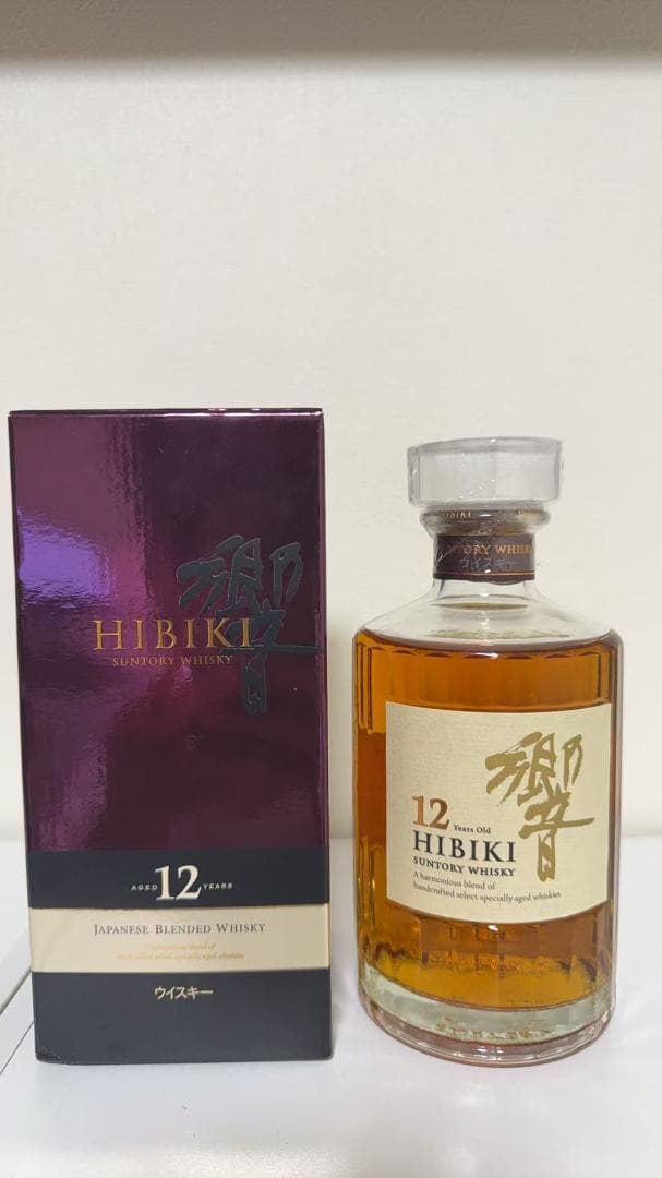 SUNTORY サントリー ブレンデッド ウイスキー 響12年 500ml未開栓