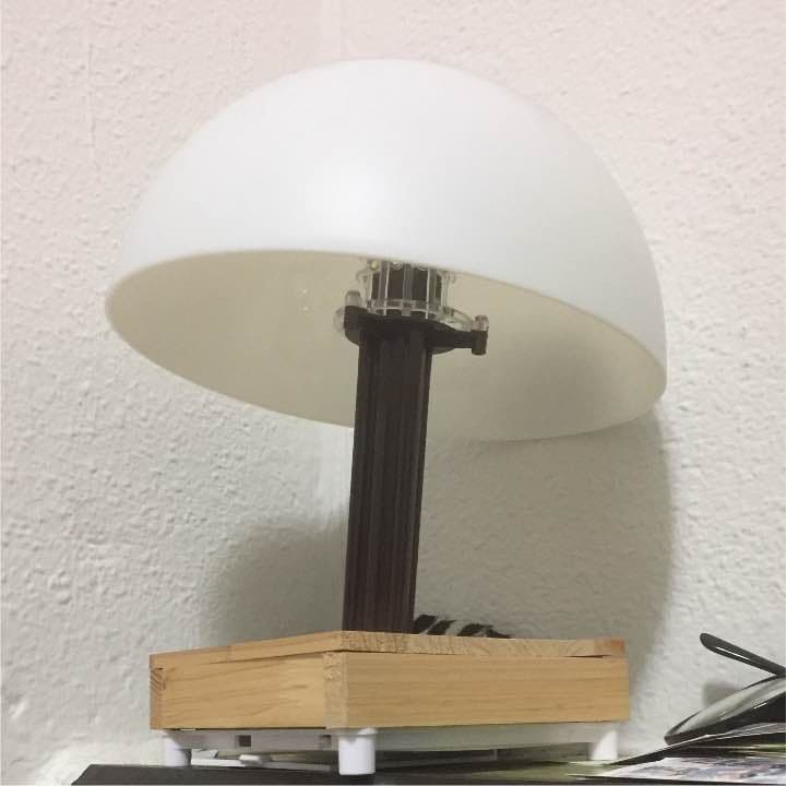 手作りランプ