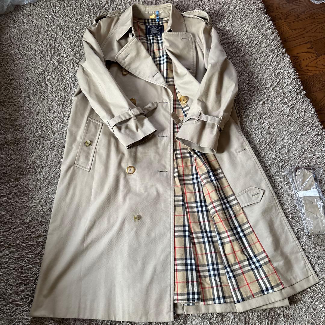 mameBurberrys バーバリー トレンチコート 英国製 L