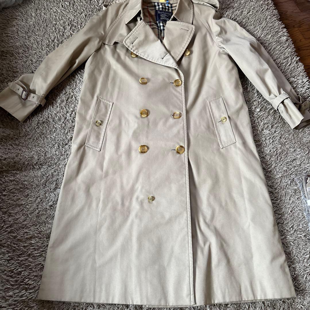 mameBurberrys バーバリー トレンチコート 英国製 L