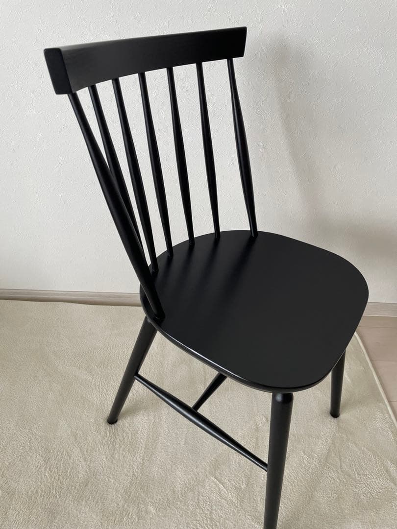 unico ウニコ KOTONA(コトナ) ダイニングチェア 黒