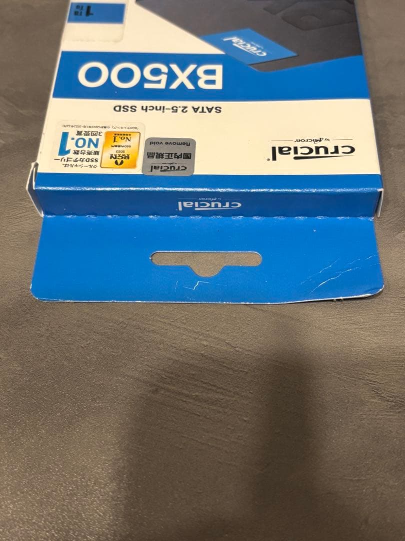 crucial BX500 1TB SATA SSD新品未開封