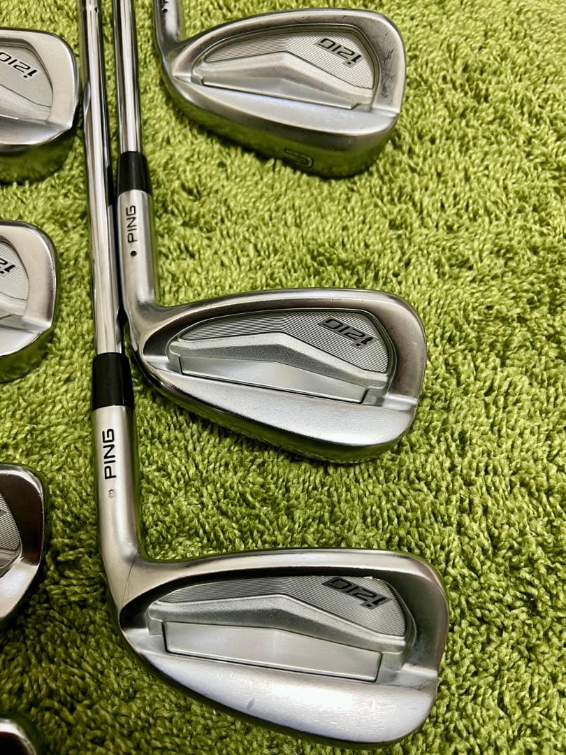 PING i210 5〜UW 7本 MODUS105 S ブラックドット