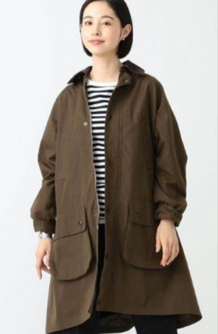 ビームスボーイ×バブアー　Barbour別注20周年記念コート　美品　Aライン