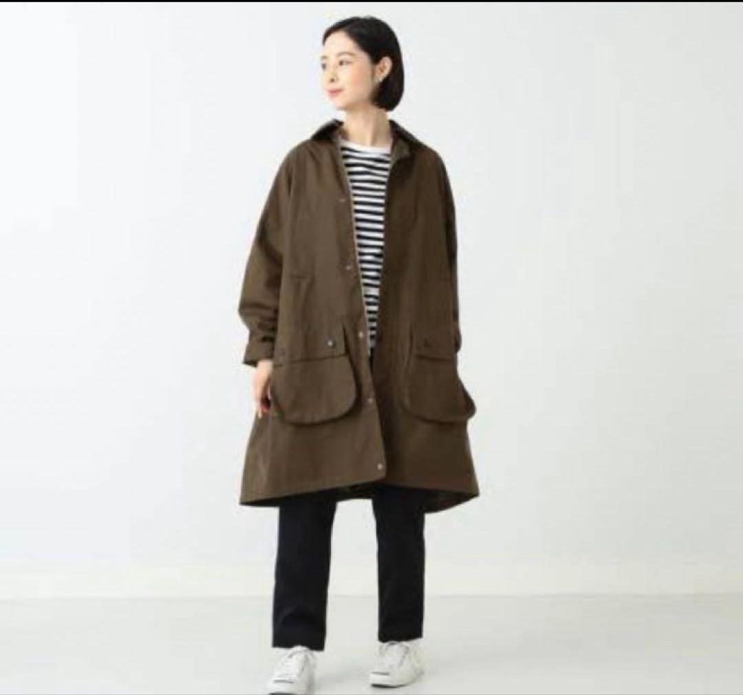 ビームスボーイ×バブアー　Barbour別注20周年記念コート　美品　Aライン