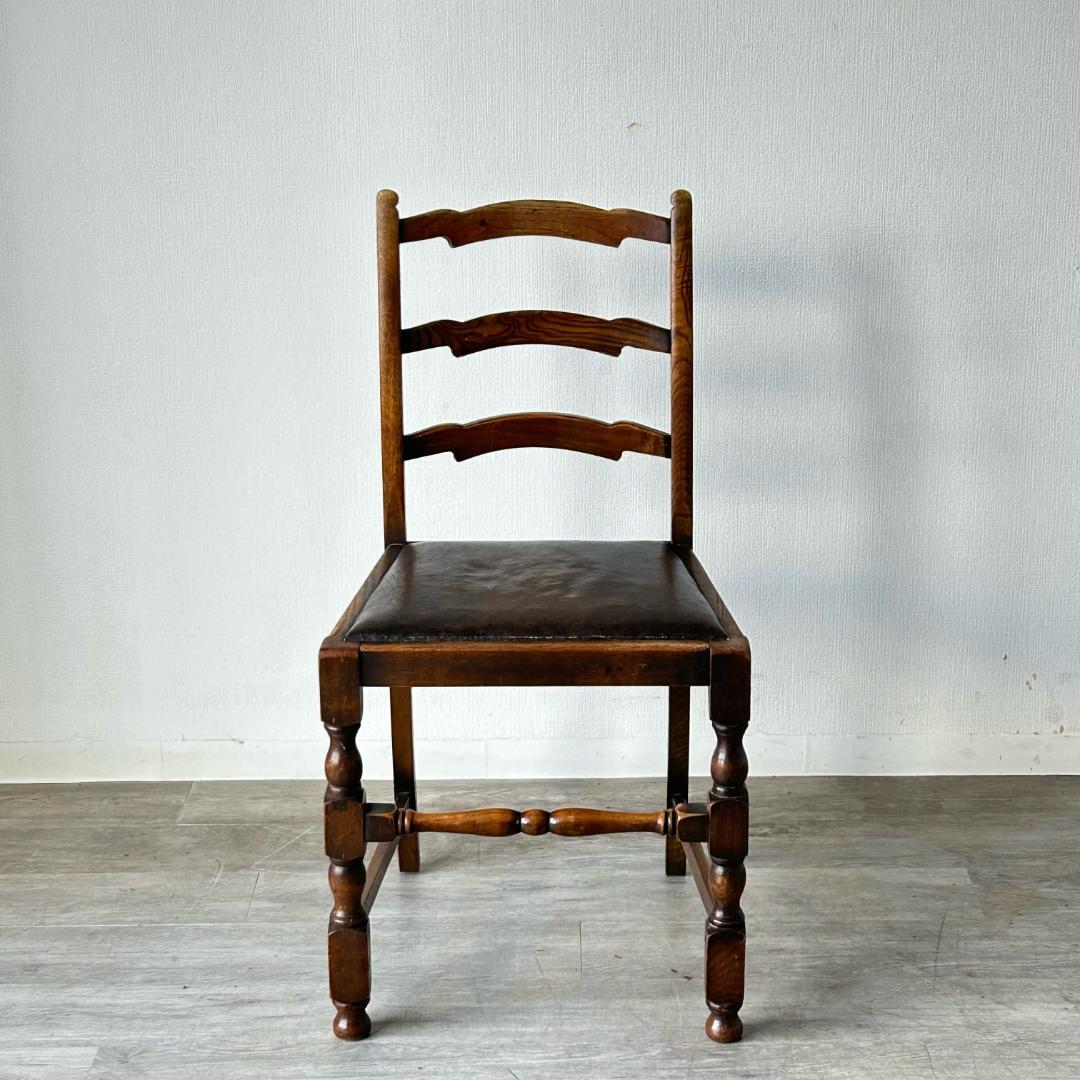 イギリス アンティーク 家具 ダイニング チェア 椅子 英国 361A2