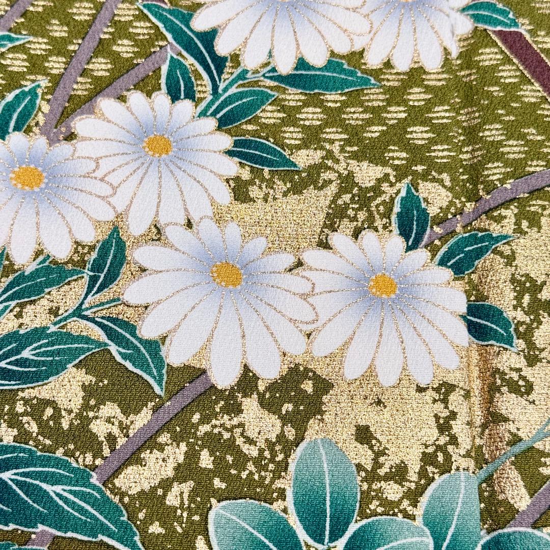 振袖フルセット　やまと誂製　古典柄　正絹長襦袢　裄丈長め　151〜166cm