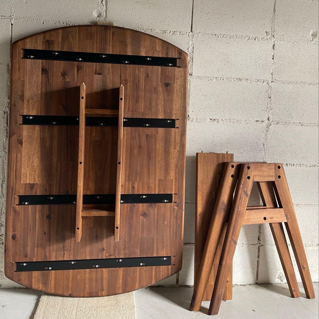 美品　unico ウニコ　SWELLA ダイニングテーブル　棚　リビングテーブル