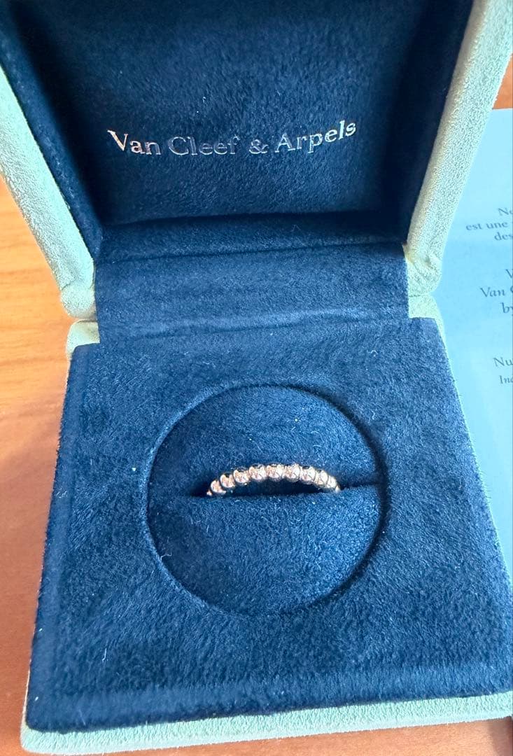 ペルレ ミディアム リング 11号 ローズゴールド