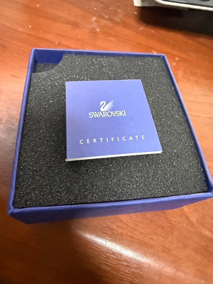 【極美品】SWAROVSKI ハートクリスタル 置物 正規品 ギフト向け