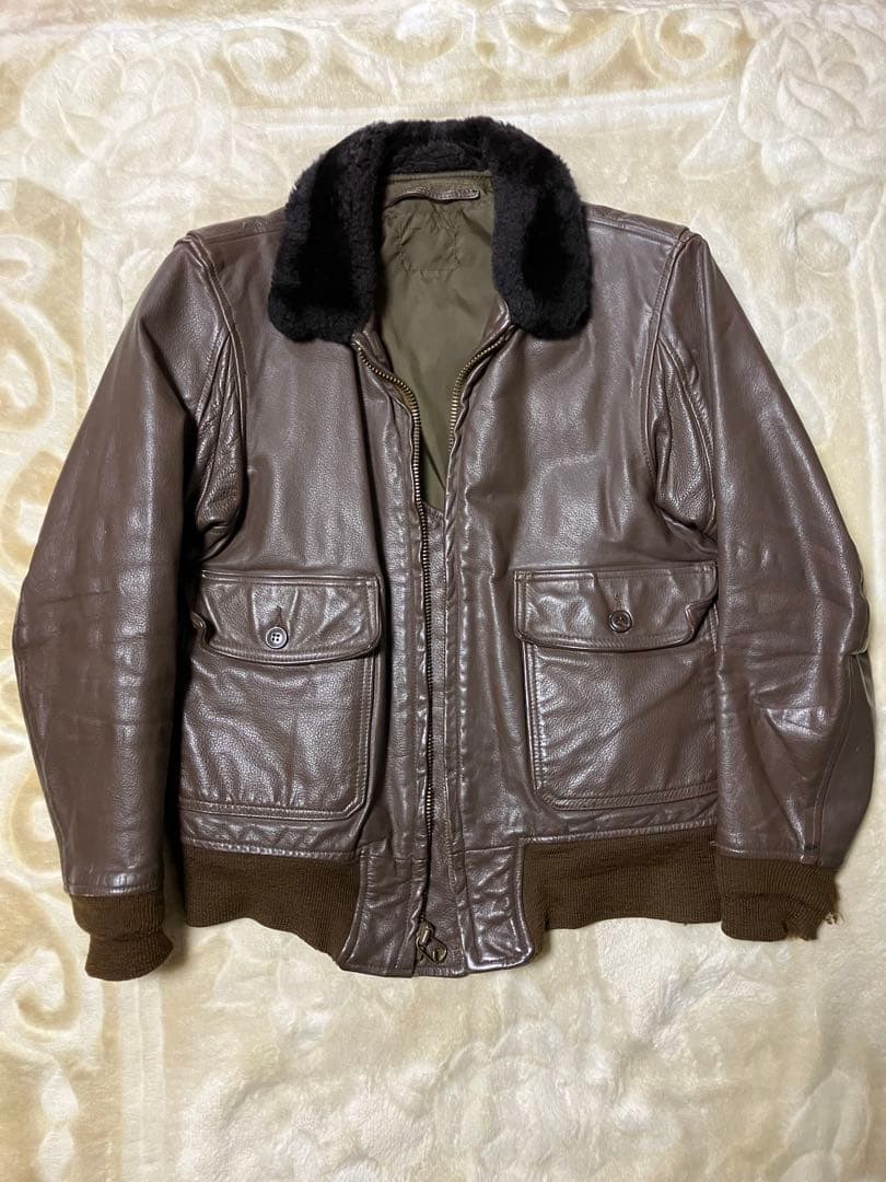 米軍実物　70's USN G-1 フライトジャケット