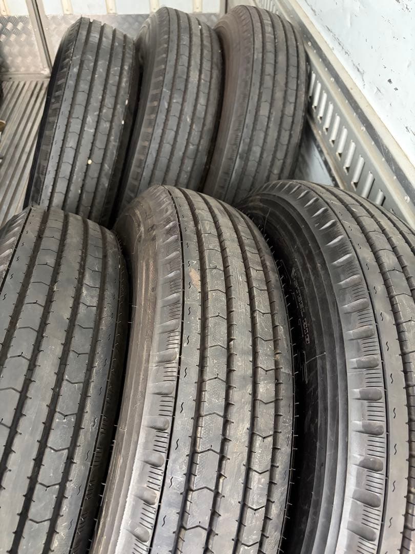 ★値下げ★BS ブリヂストン 225/80R17.5 6本セット縦溝　中古