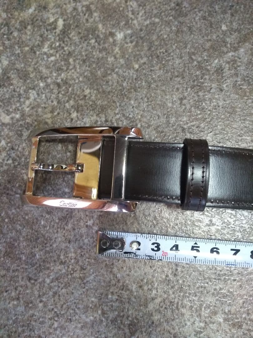 84【正規品】カルティエ アルディロン タンク シルバー　ベルト